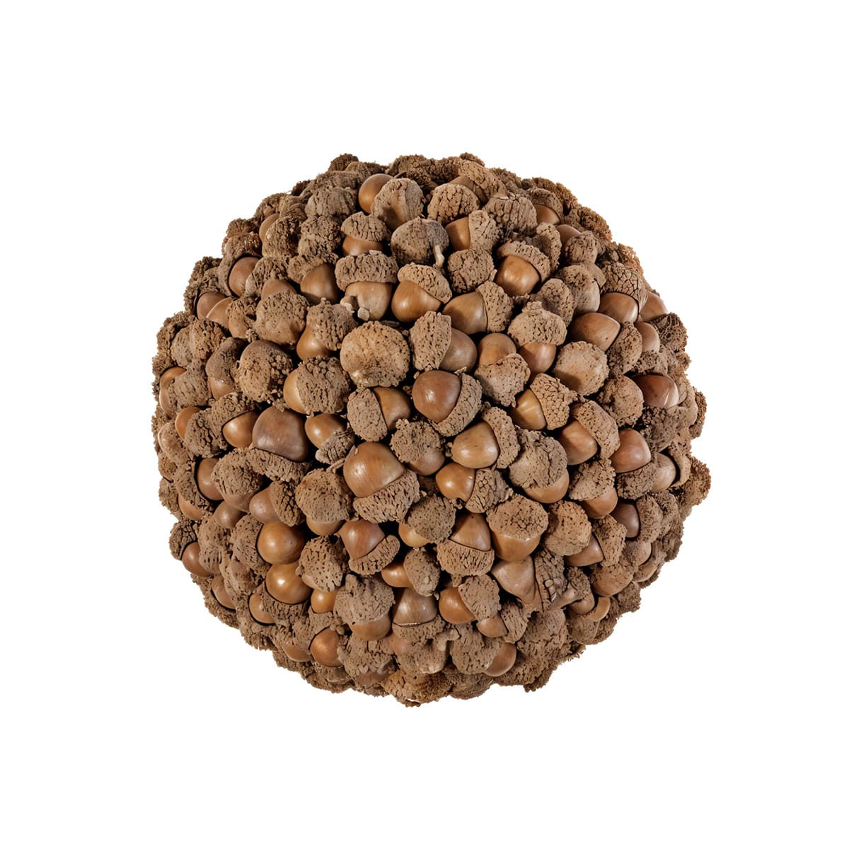 Acorn Ball Ornament (Medium) – Brown