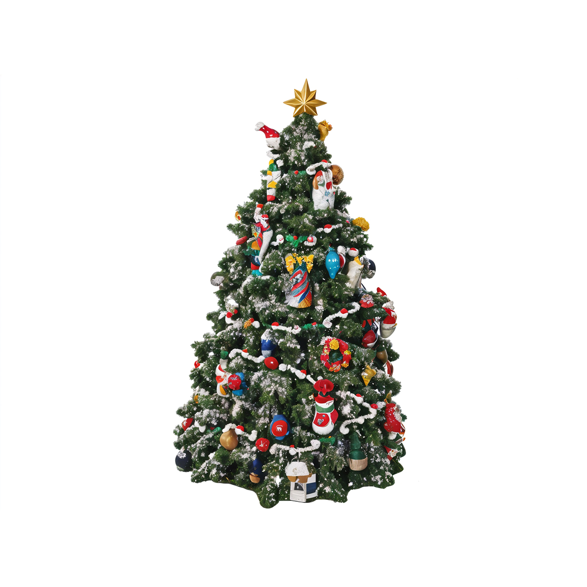 Christmas Tree Music Box (Large) – Multicolor