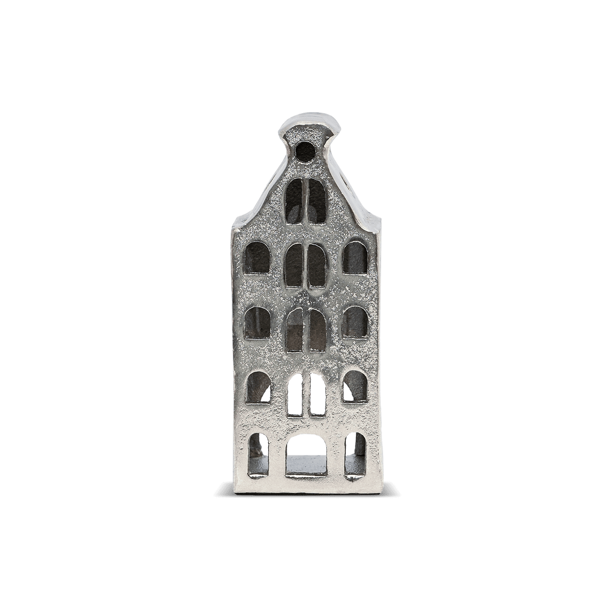 House Small Decorative Motif (Small) - Raw Silver