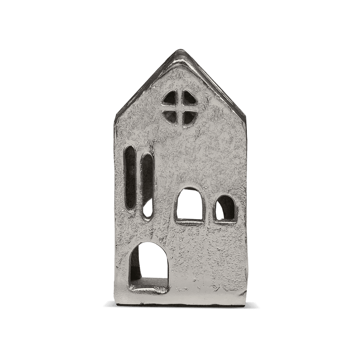 House Cottage Decorative Motif (Small) - Silver