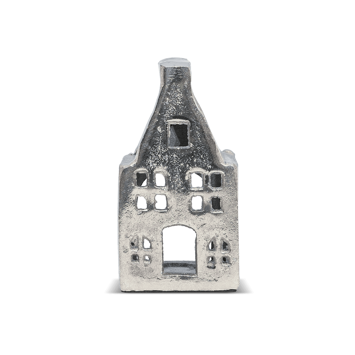 House Decorative Object - Raw Silver