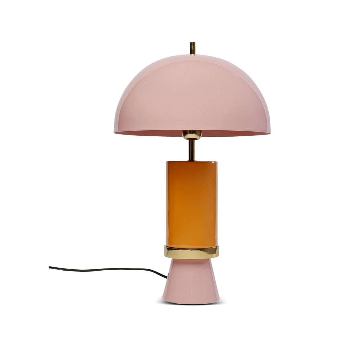 Josy Geometric Table Lamp - Pink