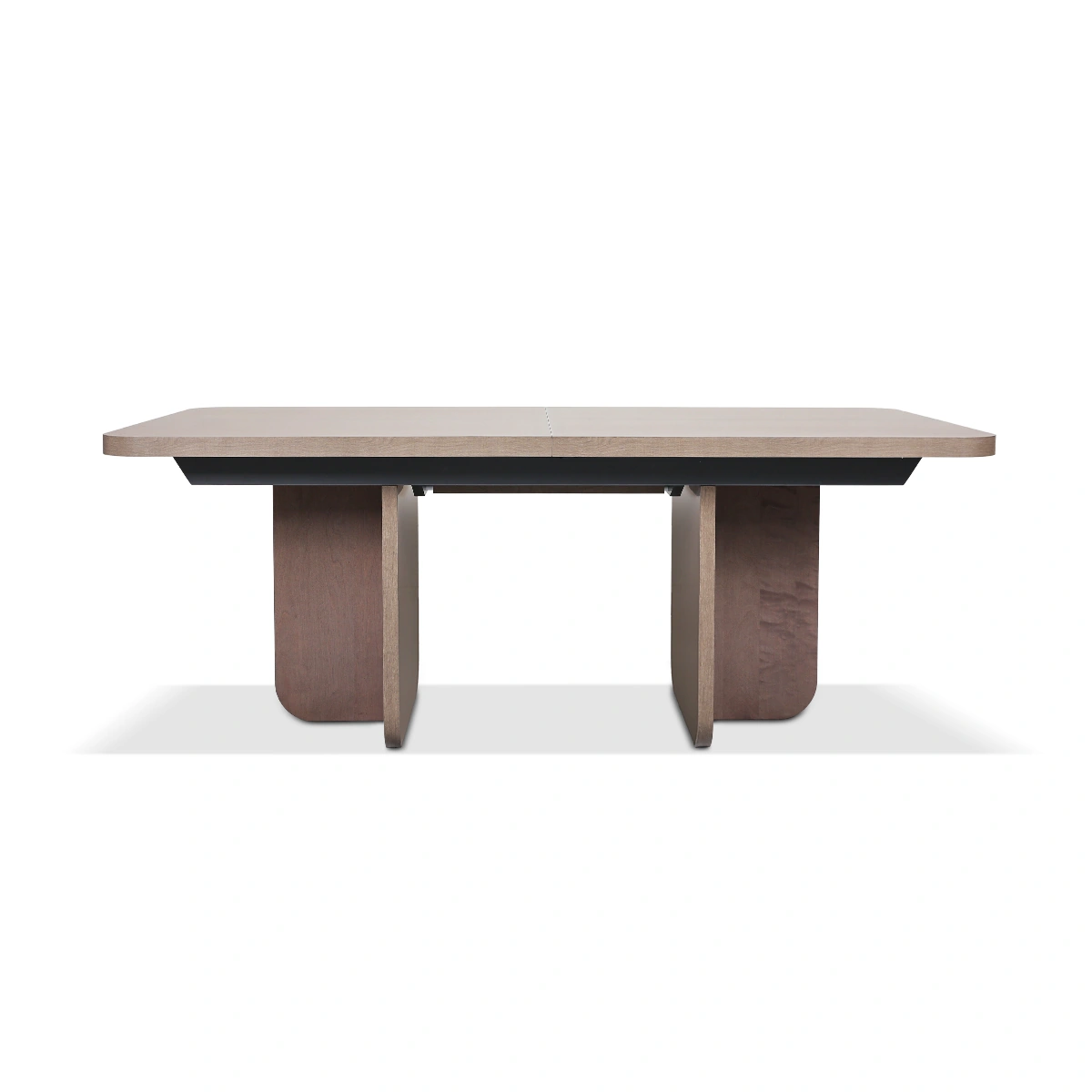 Hebe Wooden Dining Table - Brown