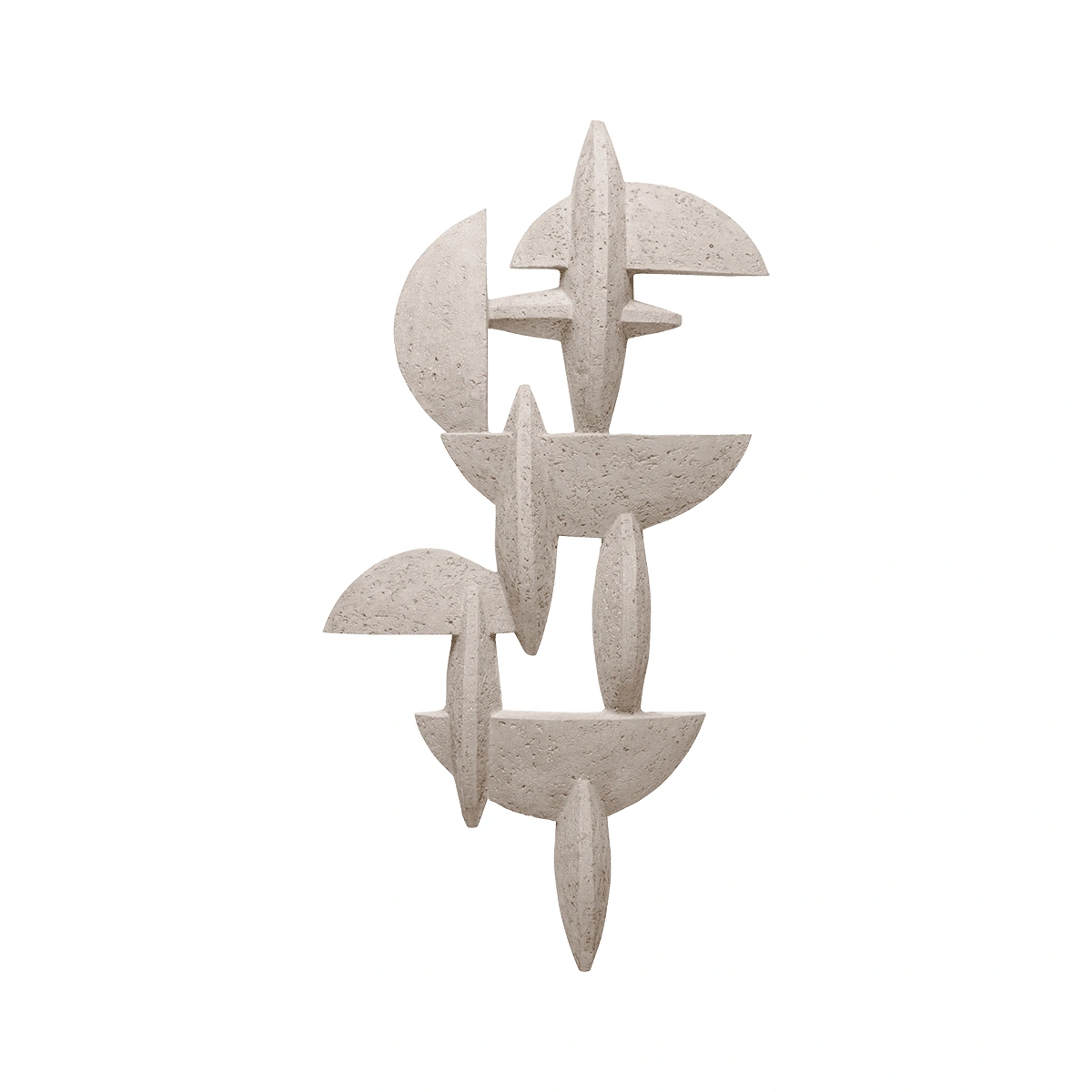 Rotondo Pezzi Wall Object (Extra Large) - Beige