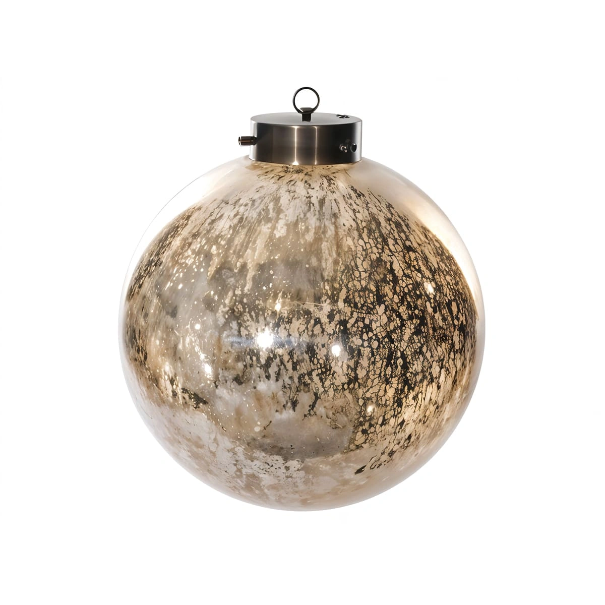 Antique Gold Glass Ball (Large) – Gold