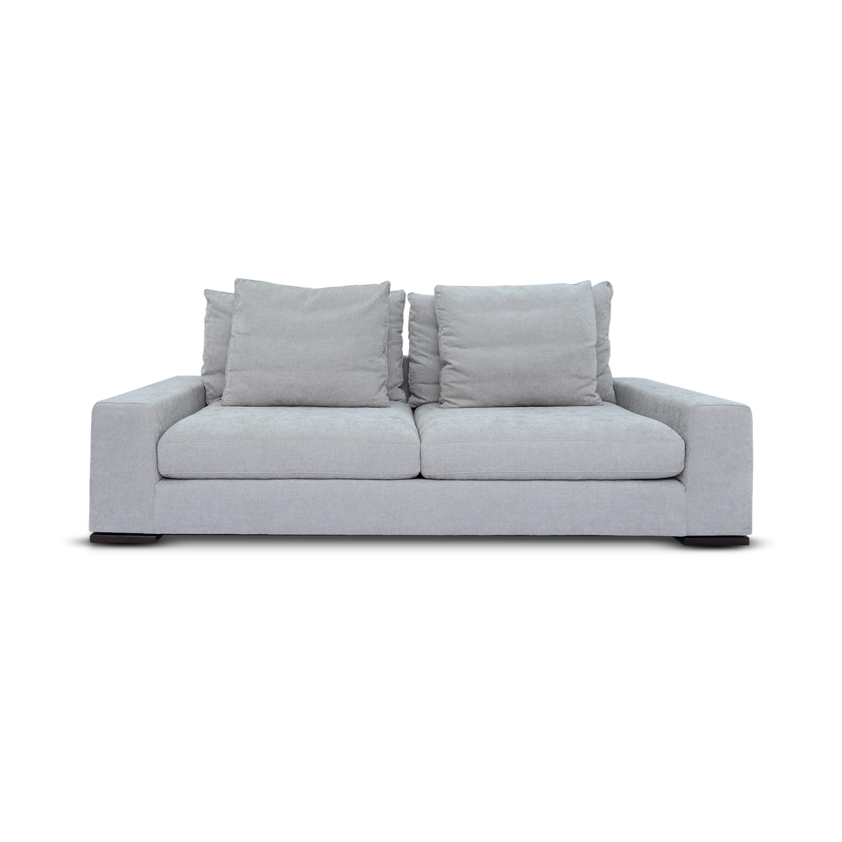 Avant 3-Seater Sofa – Beige | Fabric Upholstery & Wood Frame