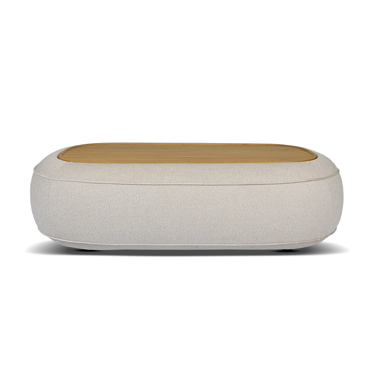 Skew Sand Wooden Coffee Table