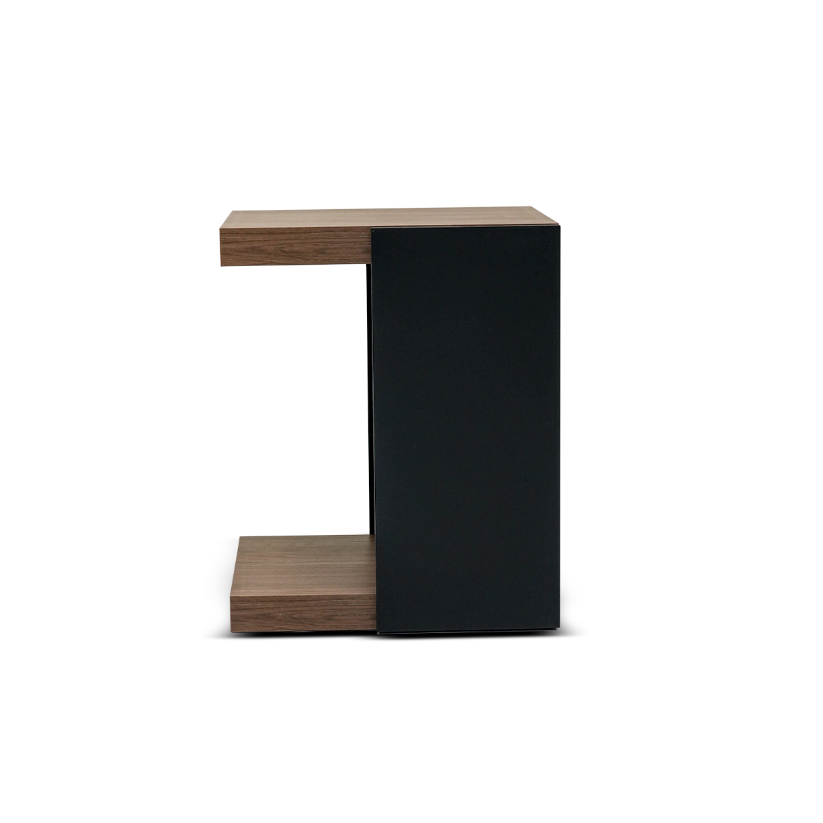 Klaus Wooden Side Table - Black