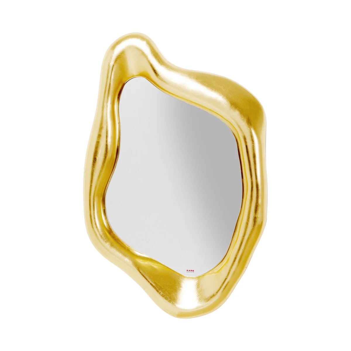 Hologram Mirror in Golden Glass