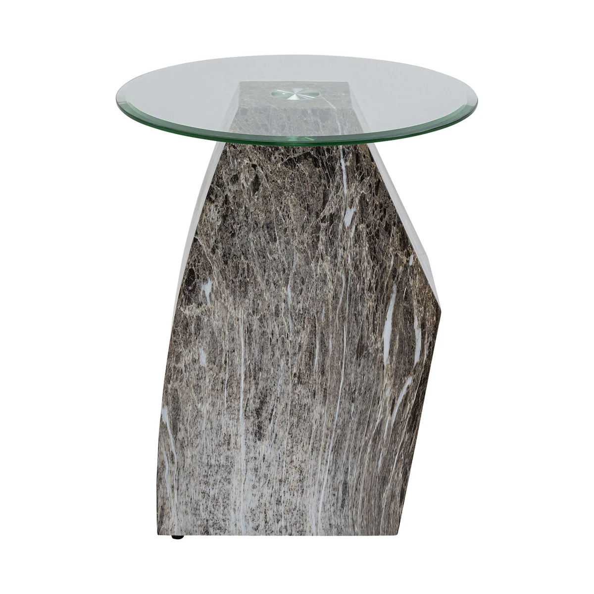 Rocky Side Table - Brown