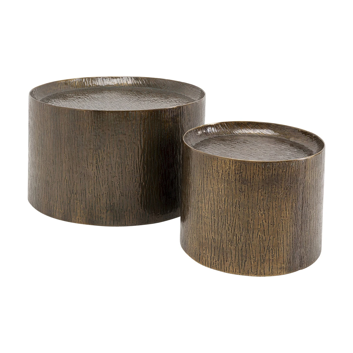 Coffee Table Casablanca – Brown | Wooden Coffee Table Set, Nested Design & Versatile Living Room Styling