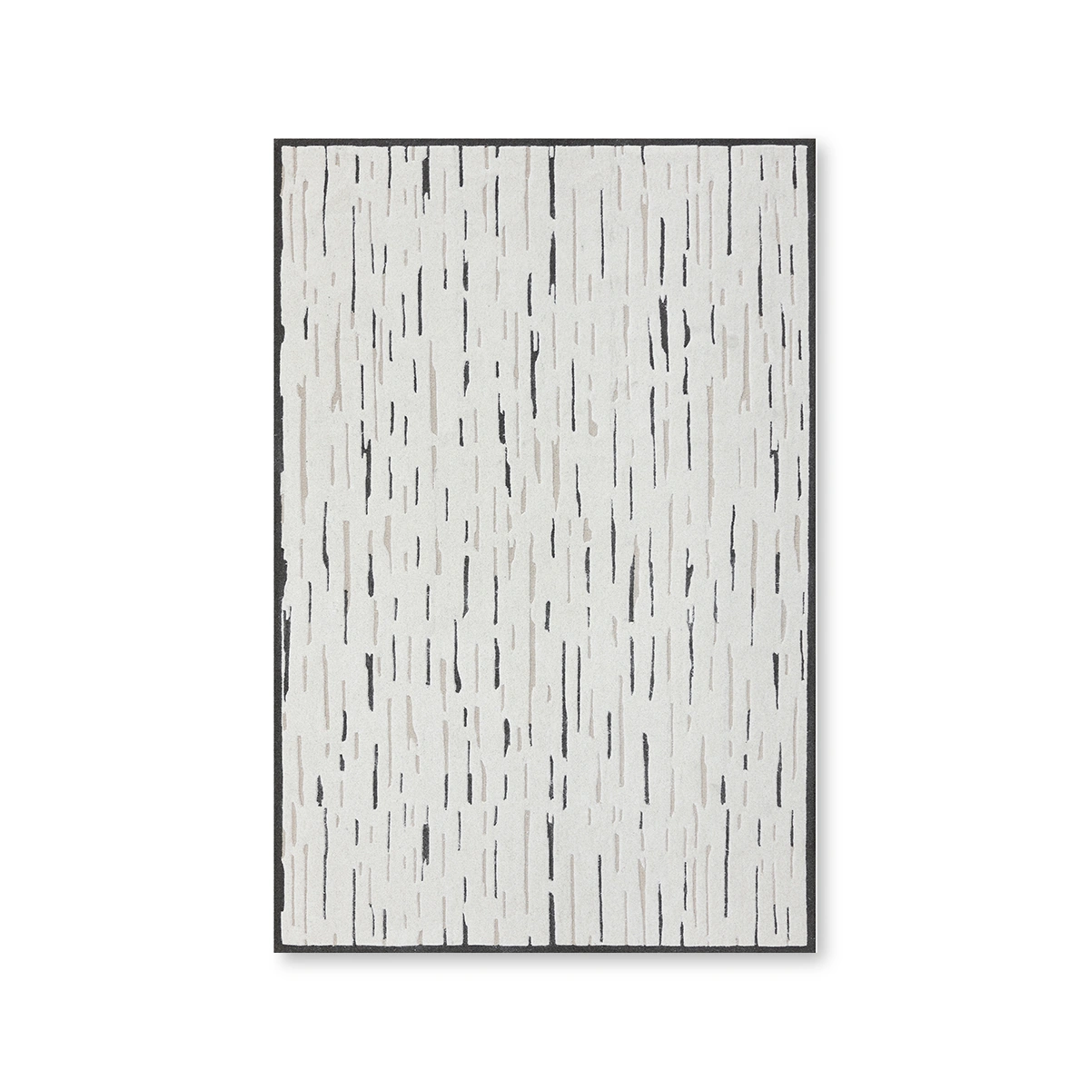 Heath Carpet – Ivory | Wool Construction, Hand Tufted Texture & Elegant Neutral Interior Rug