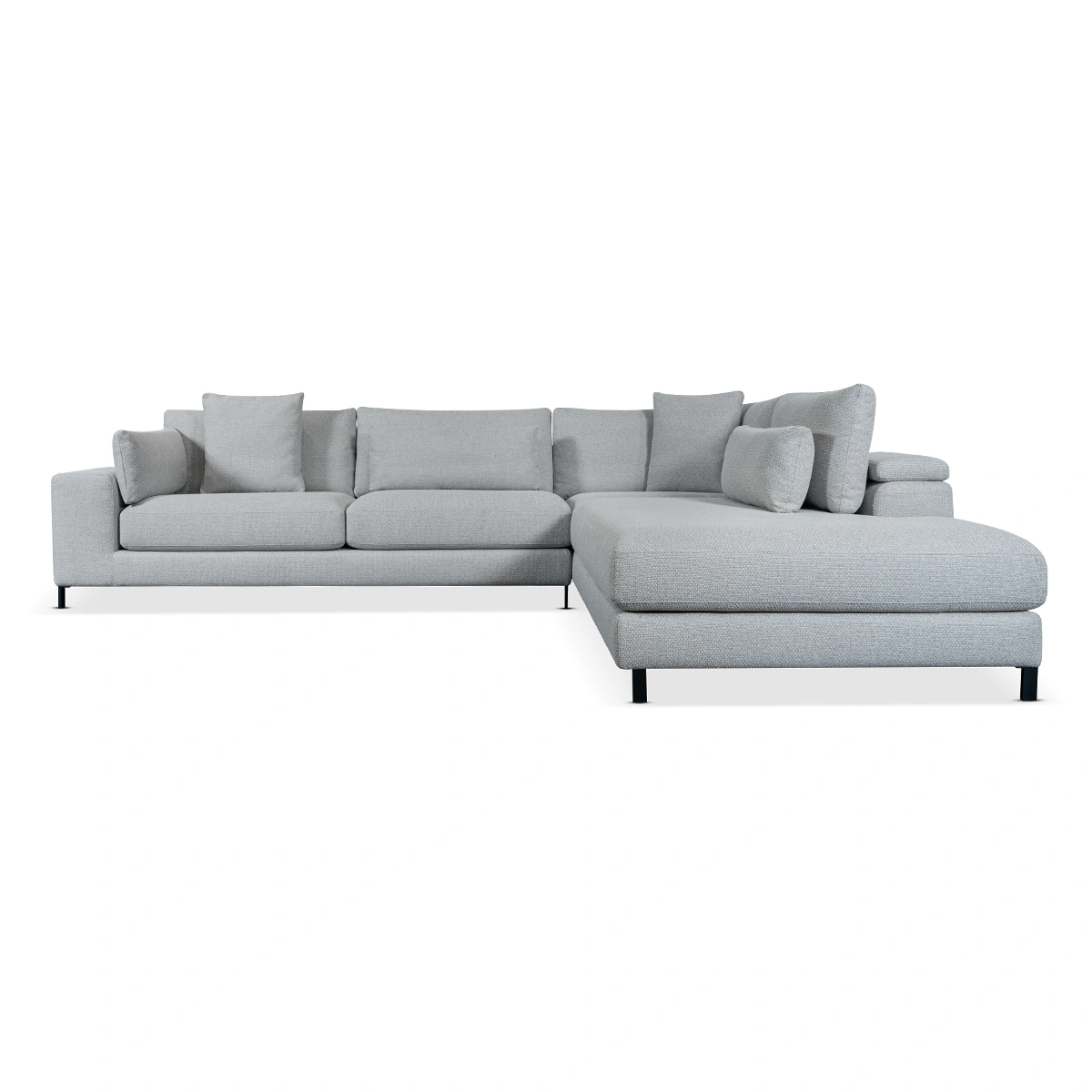 Horizon Corner Sofa – Beige | Plush Fabric Finish, Generous Seating & Relaxed Modern Comfort
