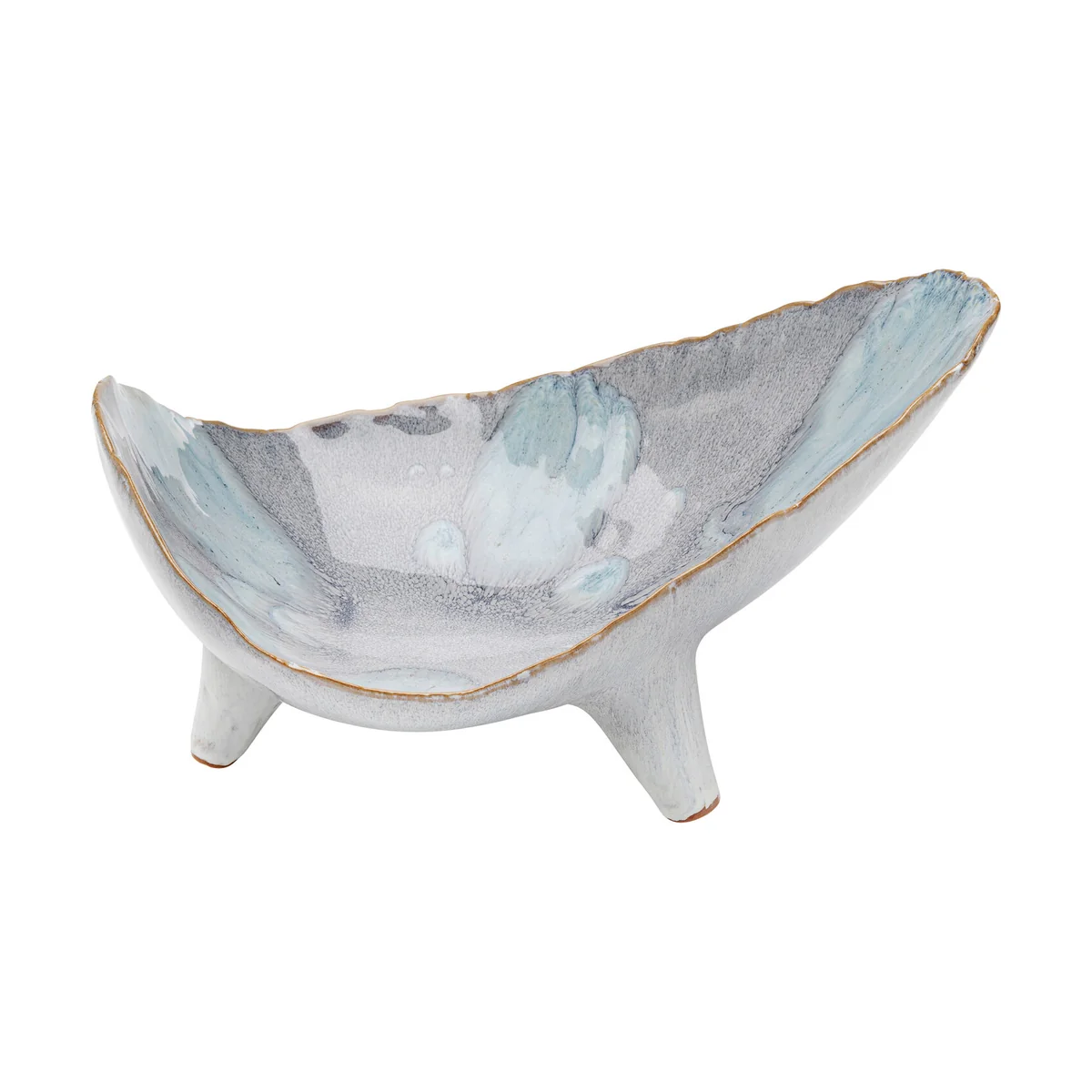 Small Mina Bowl in Multicoloured Stoneware