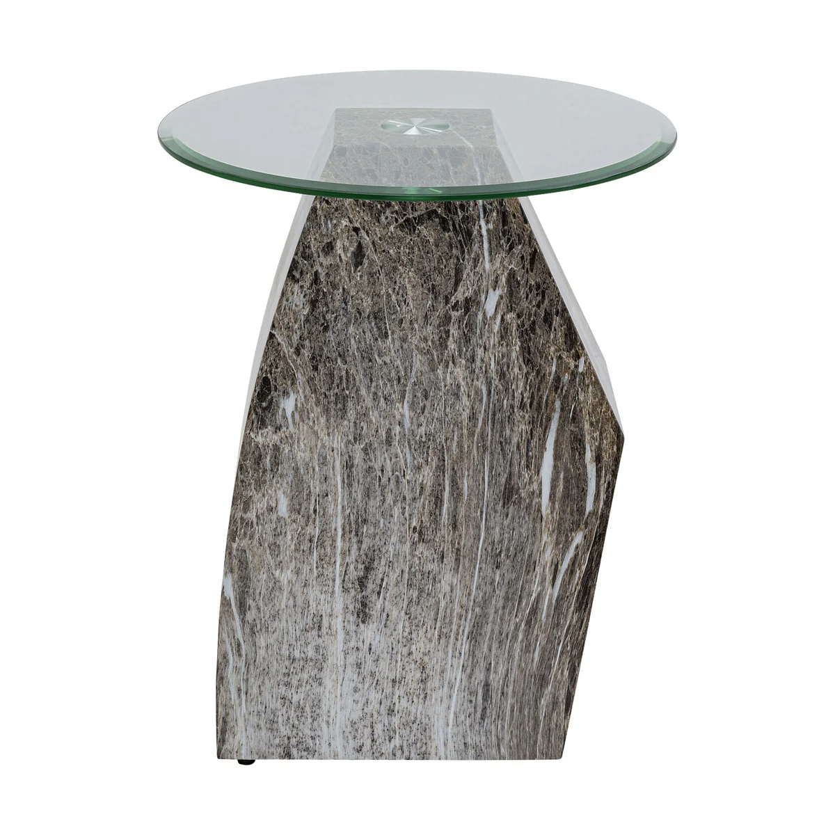 Rocky Side Table - Brown