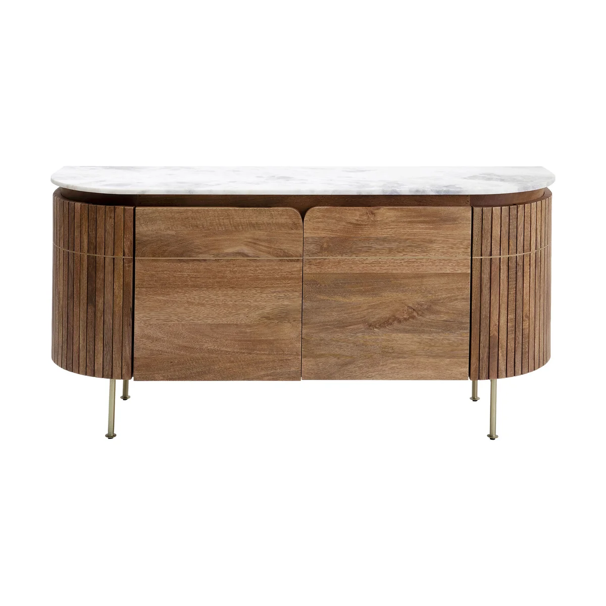 Natural Mango Solid Wood Grace Sideboard, 160cm