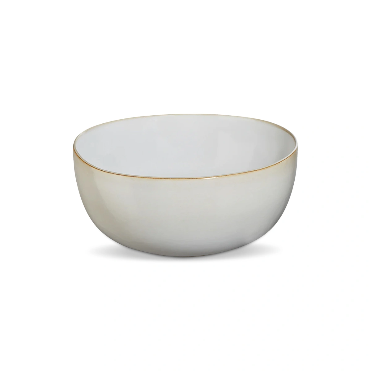 Saisons Salad Bowl – White – Ceramic – Ideal for fresh salads