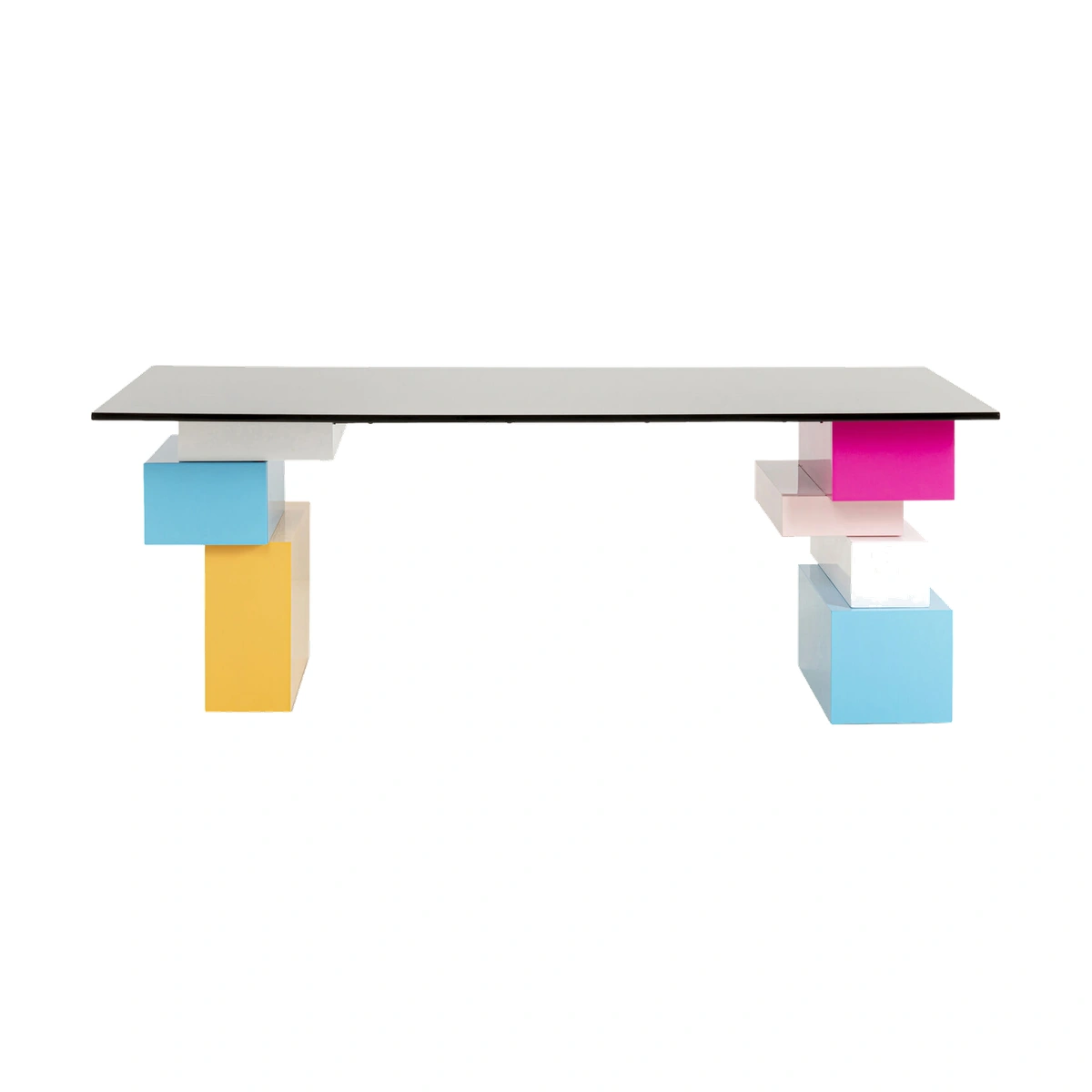 Pixel Desk - Office Desk - Multicoloured - MDF