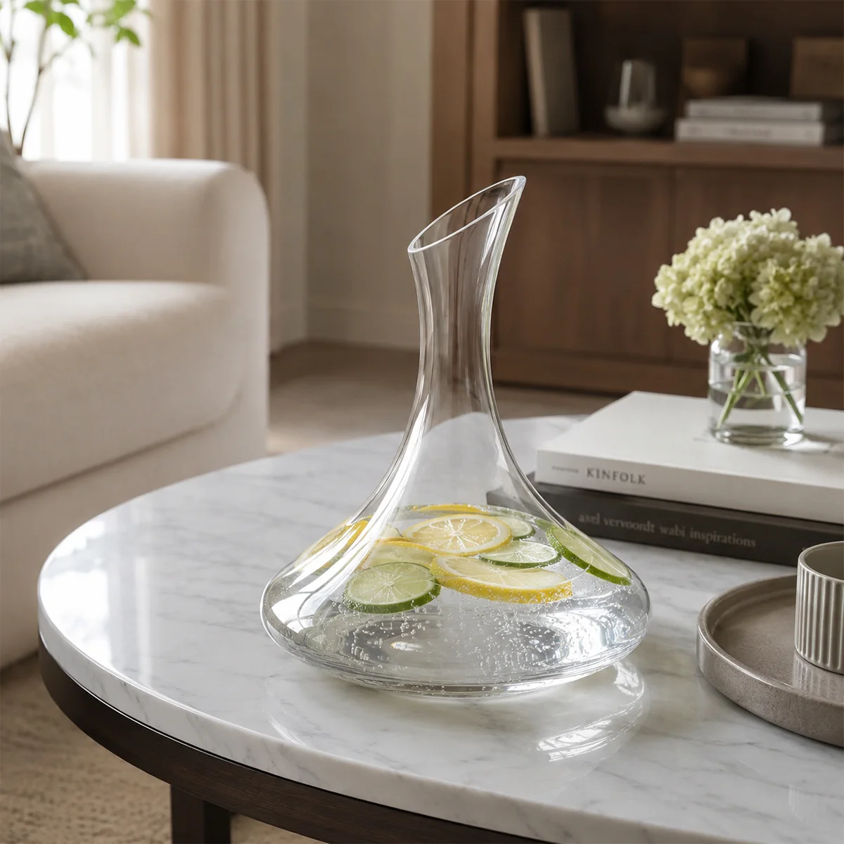 Spiegelau Berries Clear Crystal Glass Decanter Table Vase