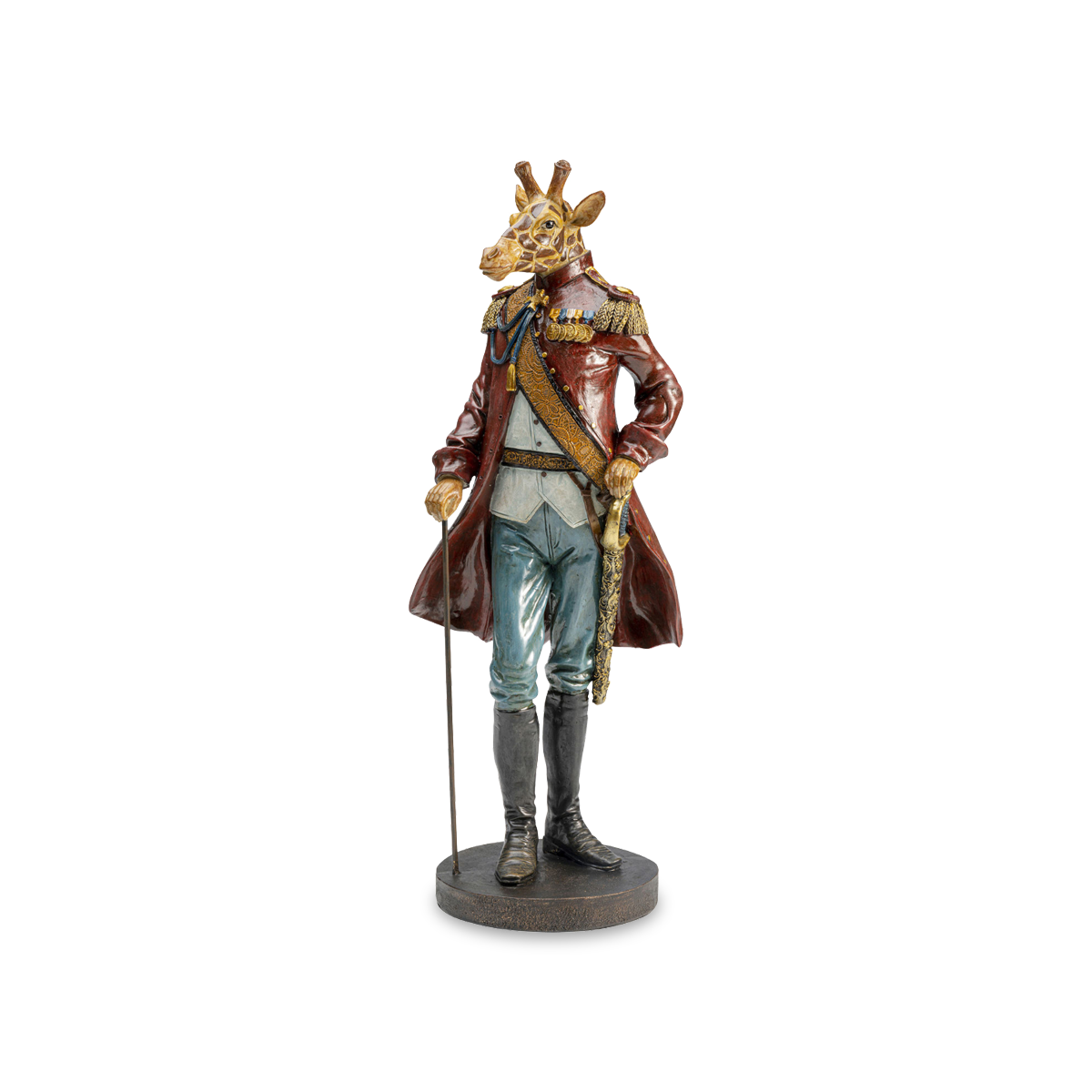Standing Sir Giraffe Deco Figurine