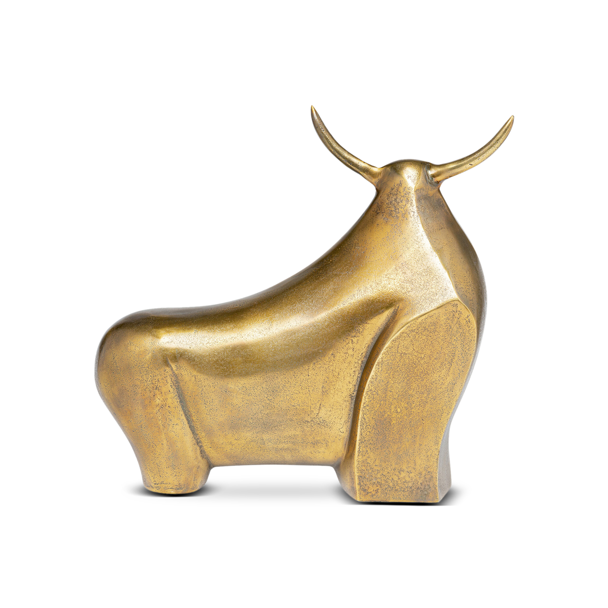 Art Bull Brass Deco Figurine, 51 CM